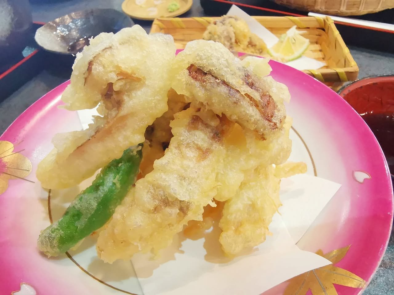 松茸の天ぷら