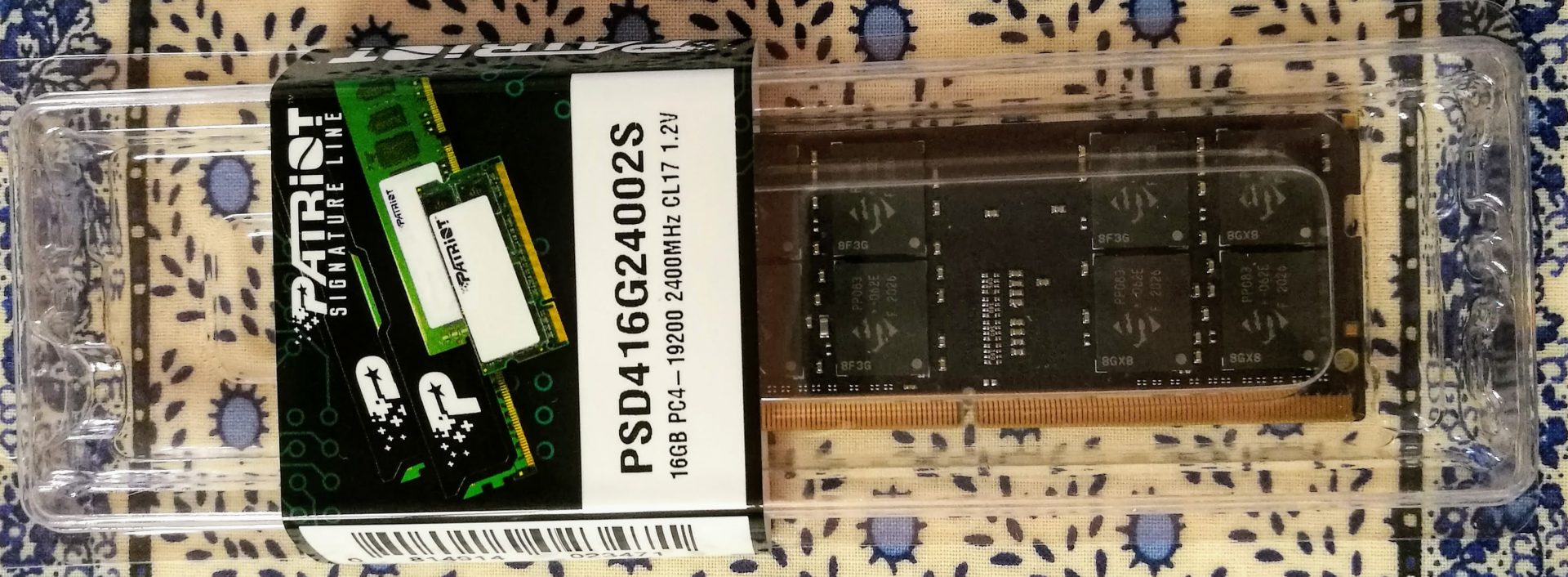 DDR4 2400 16GB SODIMM Patriot