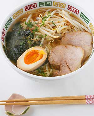 お手軽醤油ラーメン