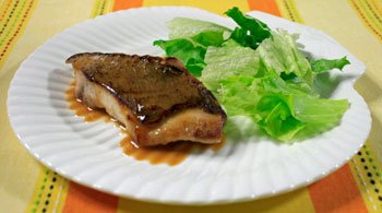 鯛のポワレ バターソース