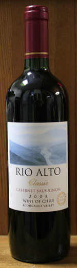 Rio Alto Cabernet Sauvignon(リオ　アルト　カベルネ　ソーヴィニオン)