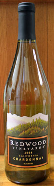 Redwood Vineyard's Chardonnay(レッドウッド ビンヤーズ シャルドネ):白ワイン:アメリカ 