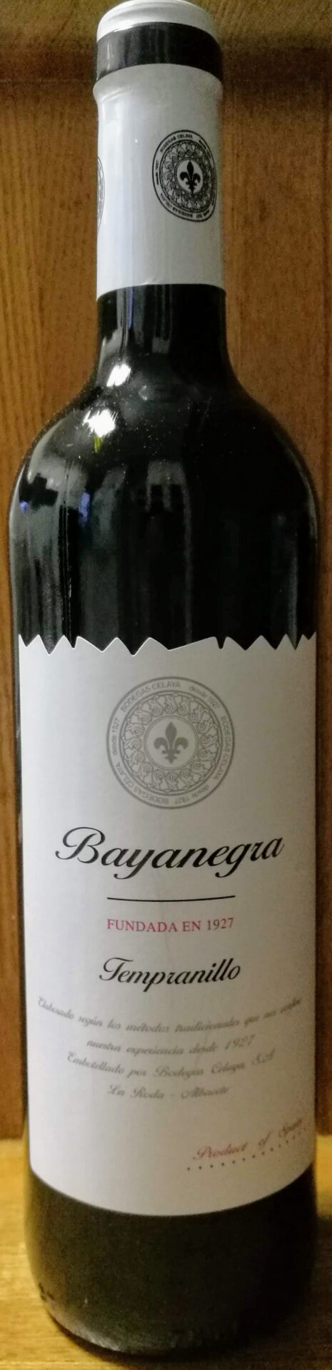 Bayanegra Tinto バジャネグラ ティント 2019