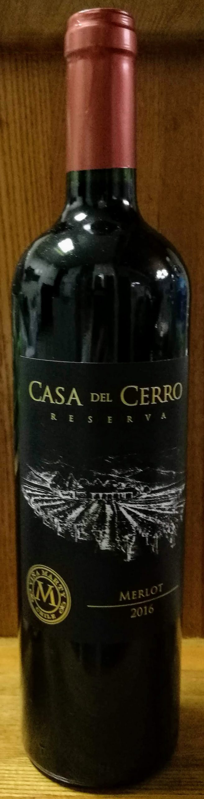 Casa del Cerro Merlot Reserva 2016 カサ デル セロ メルロ レゼルヴァ