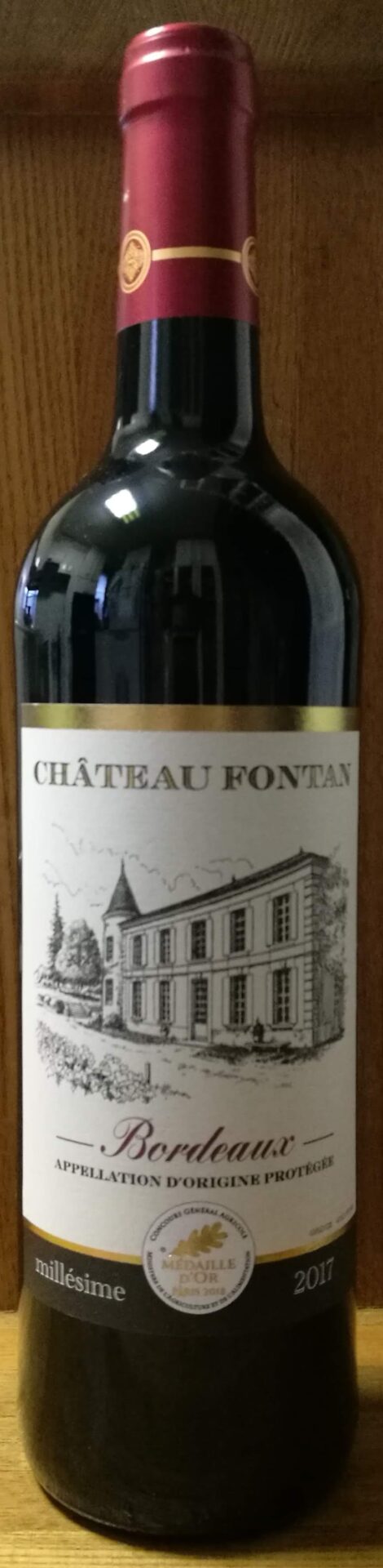 Chateau Fontan 2017（シャトー・フォンタン）