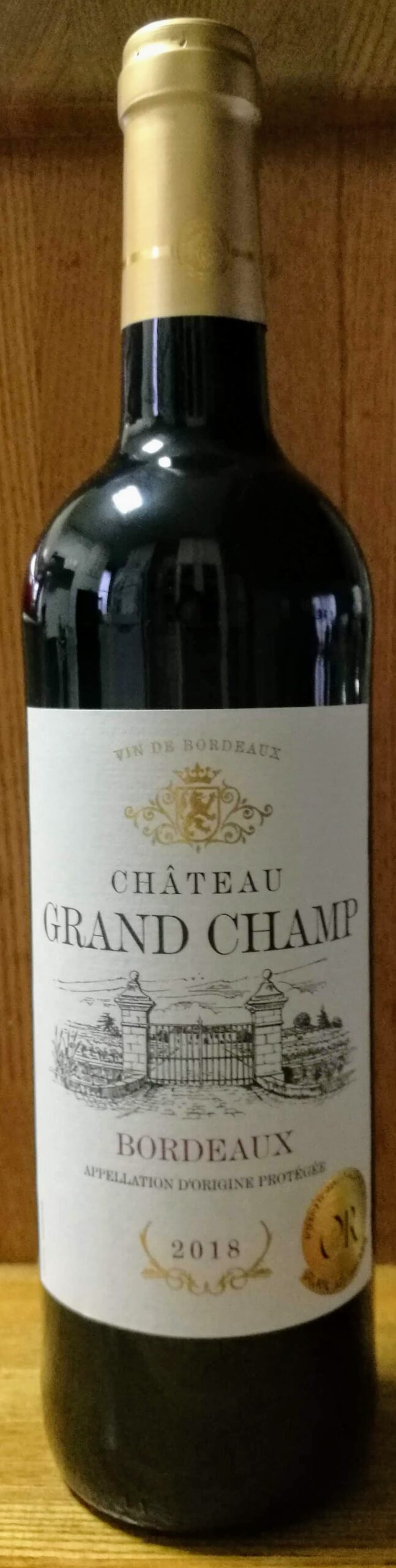Chateau Grand Champ 2018 シャトー グランシャン