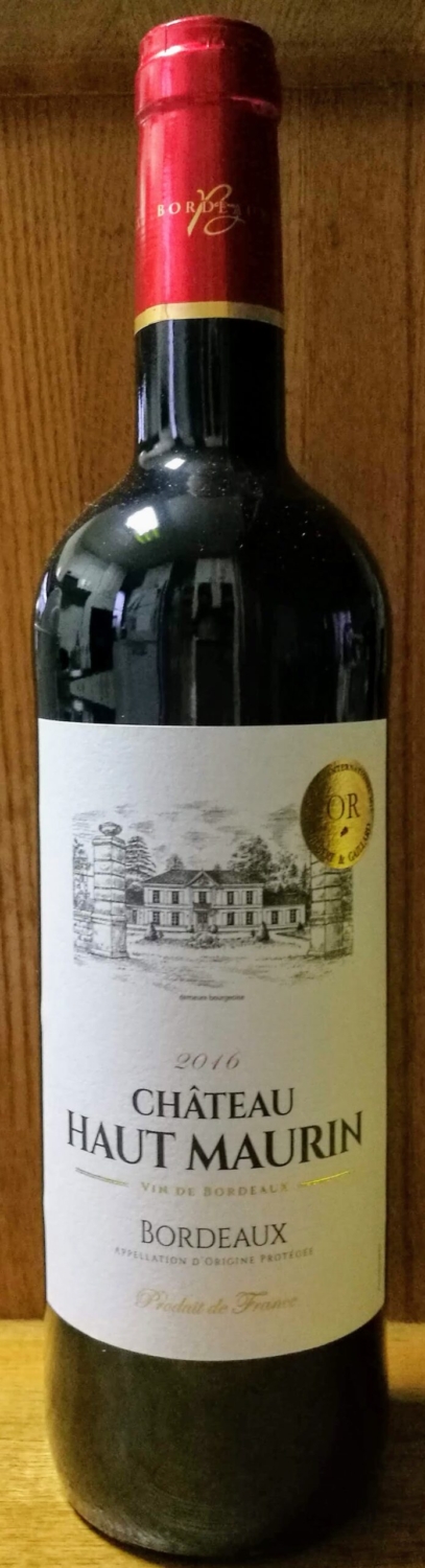 Chateau Haut Maurin 2016 シャトー・オー・モーラン