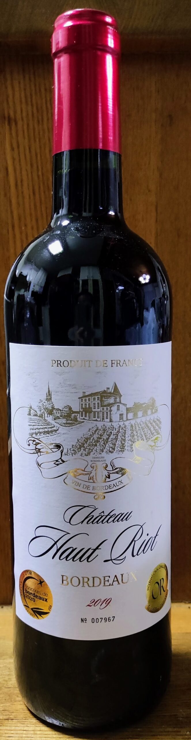 Chateau Haut Riot 2019 シャトー オー リオ