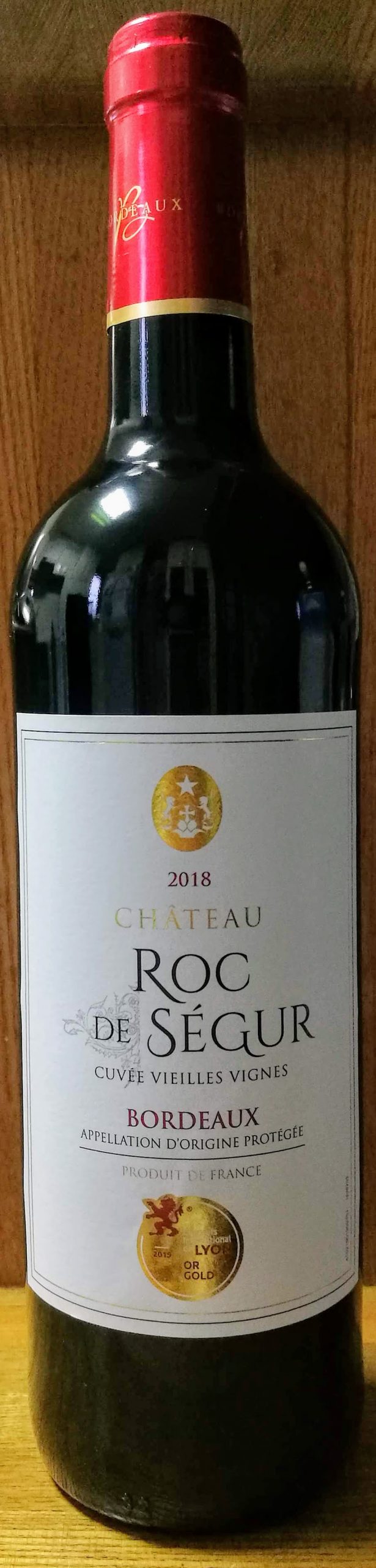Chateau ROC de Segur 2018 シャトー・ロック・ド・セギュール