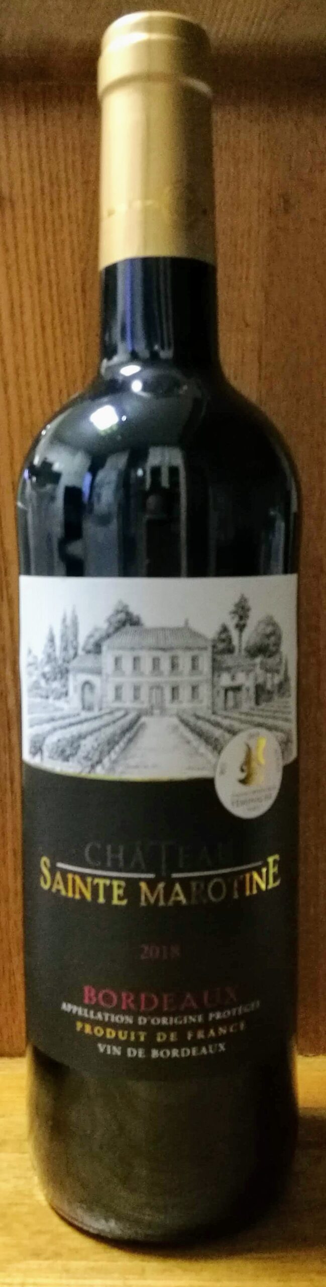 Chateau Sainte Marotine 2018 シャトー・サン・マロティーヌ