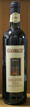 Giacobazzi Sangiovese Puglia(ジャコバッティ サンジョヴェーゼ プーリア)