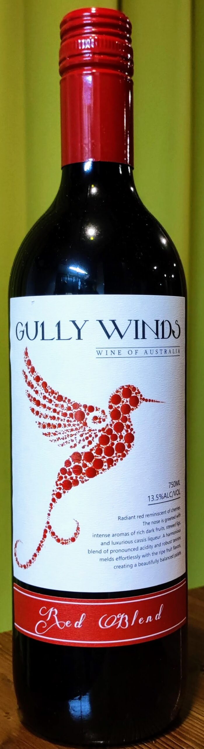 ガリー・ウインズ・レッド・ブレンド(Gully Winds Red Blend)