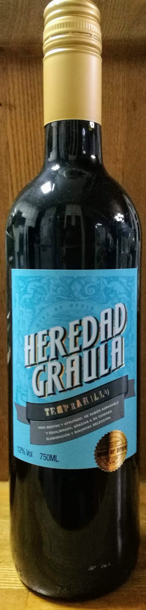 Heredad Graula Tempranillo エレダード グラウラ テンプラニーリョ