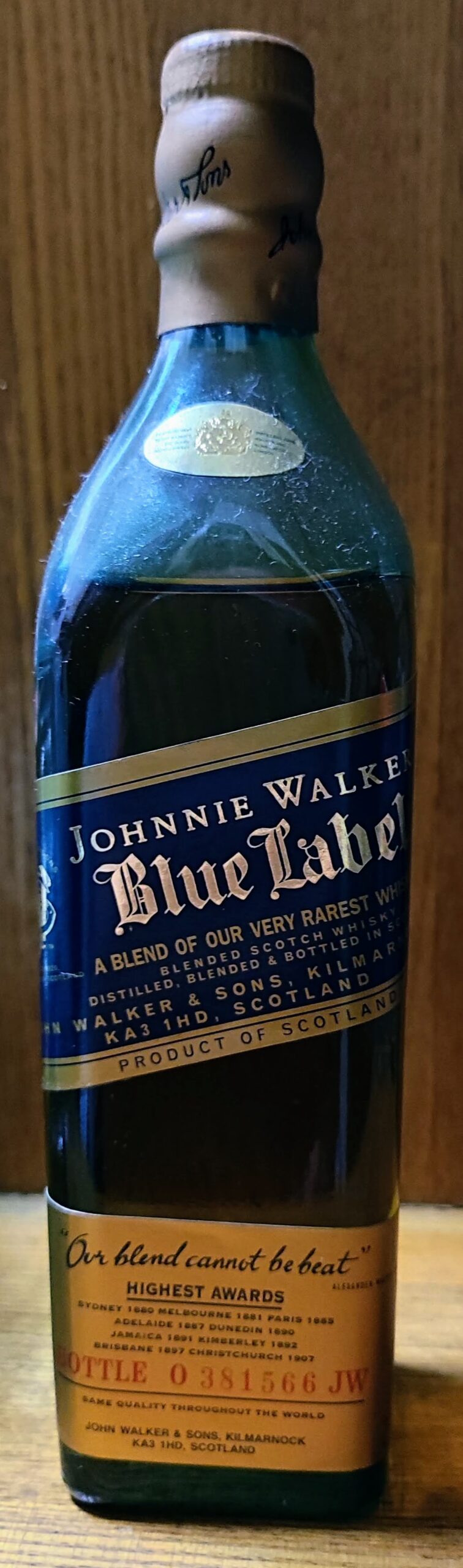 Johnnie Walker Blue Label ジョニーウォーカー ブルーラベル