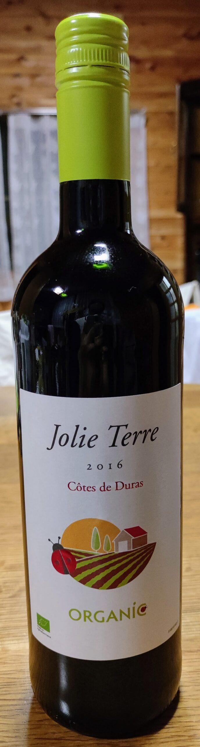 Jolie Terre Organic Côtes de Duras 2016 ジョリー テール オーガニック コート ド デュラス
