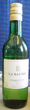 La Baume Vin de pays d’Oc Chardonney (ラボーム ヴァン ド ペイ ドック シャルドネ)