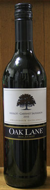Oak Lane Merlot Cabernet Sauvignon(オーク レイン メルロー カベルネ ソーヴィニヨン)