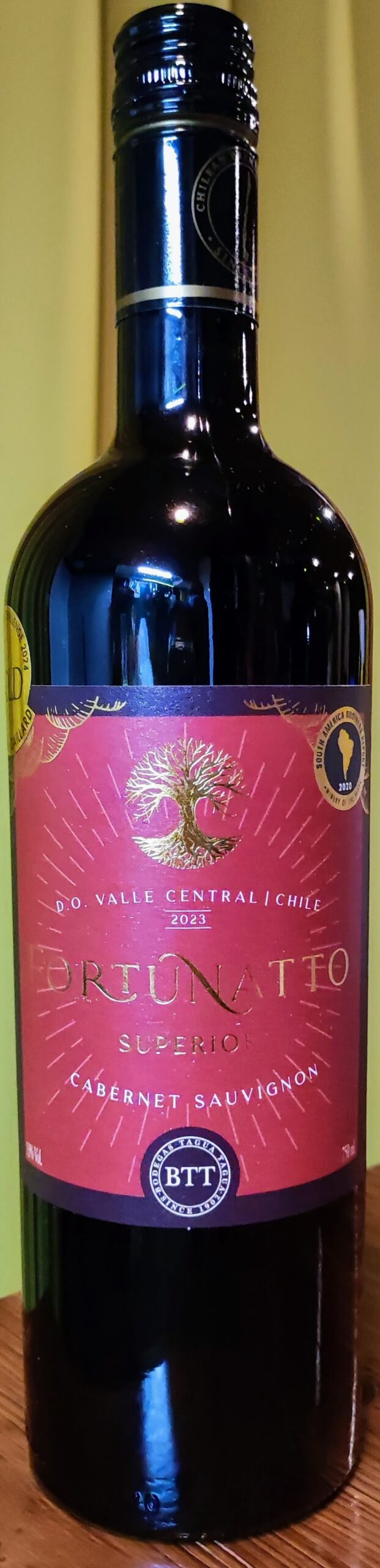 フォルトゥナート カベルネ ソーヴィニヨン スペリウール(Fortunatto Cabernet Sauvignon Superior)