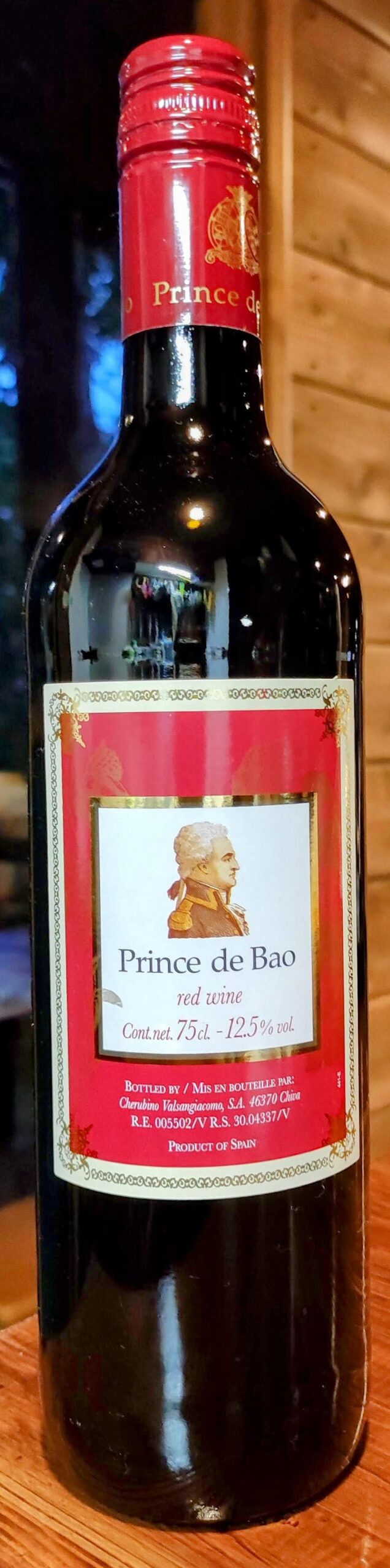 Prince de Bao Tinto プリンス デ バオ 赤
