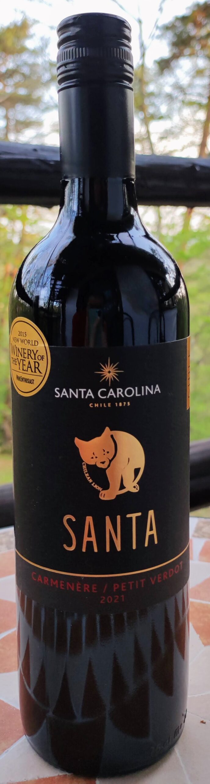 Santa by Santa Carolina Carmenére Petit Verdot 2021 サンタ バイ サンタ カロリーナ カルメネール/プティ・ヴェルド