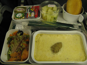 アリタリアのディナー　イタリアン