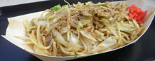 「むすびや」の塩焼きそば