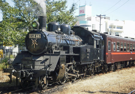 真岡鉄道　SL C12 66
