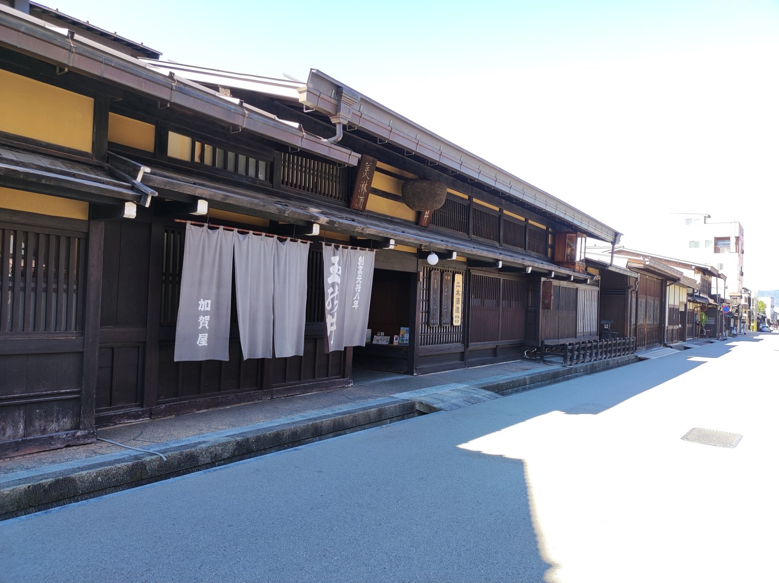 高山の古い町並み 高山の古い町並み