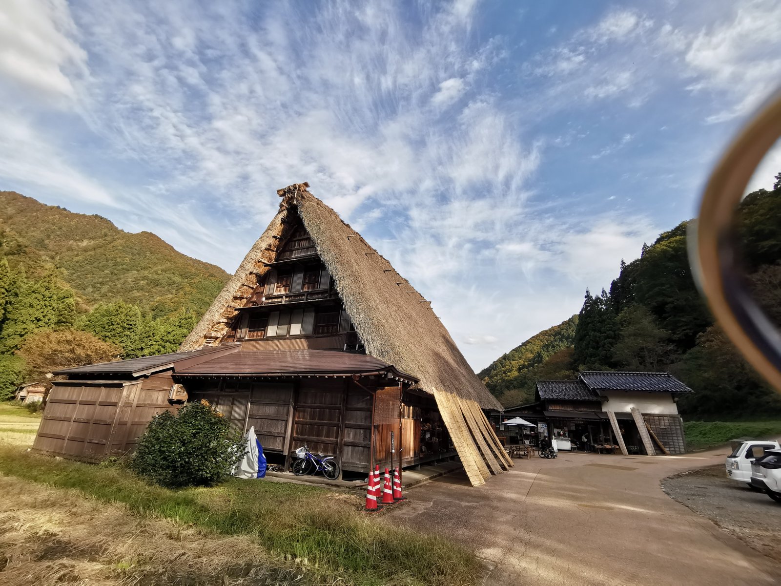 五箇山の合掌造り