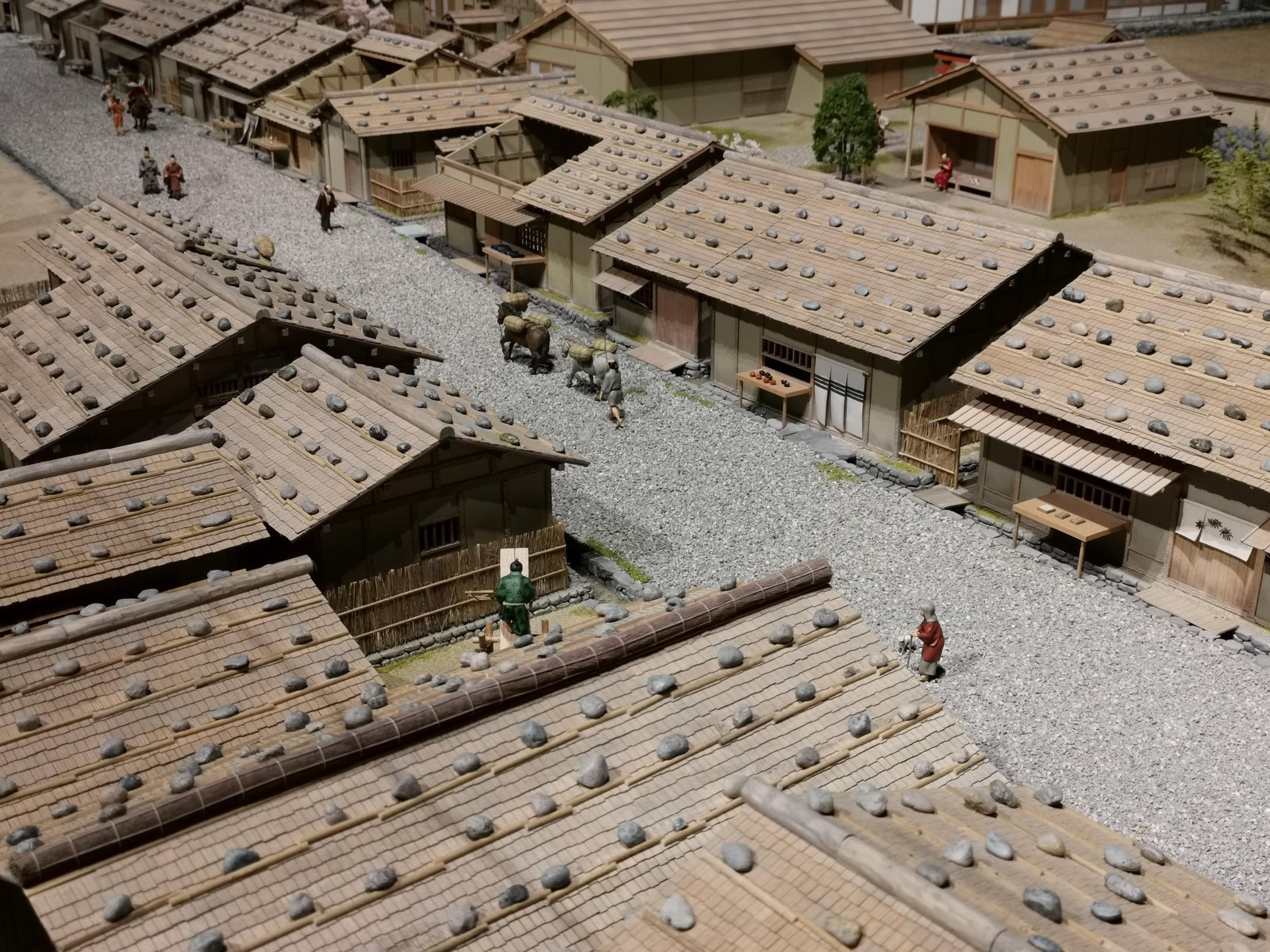 城下町の模型