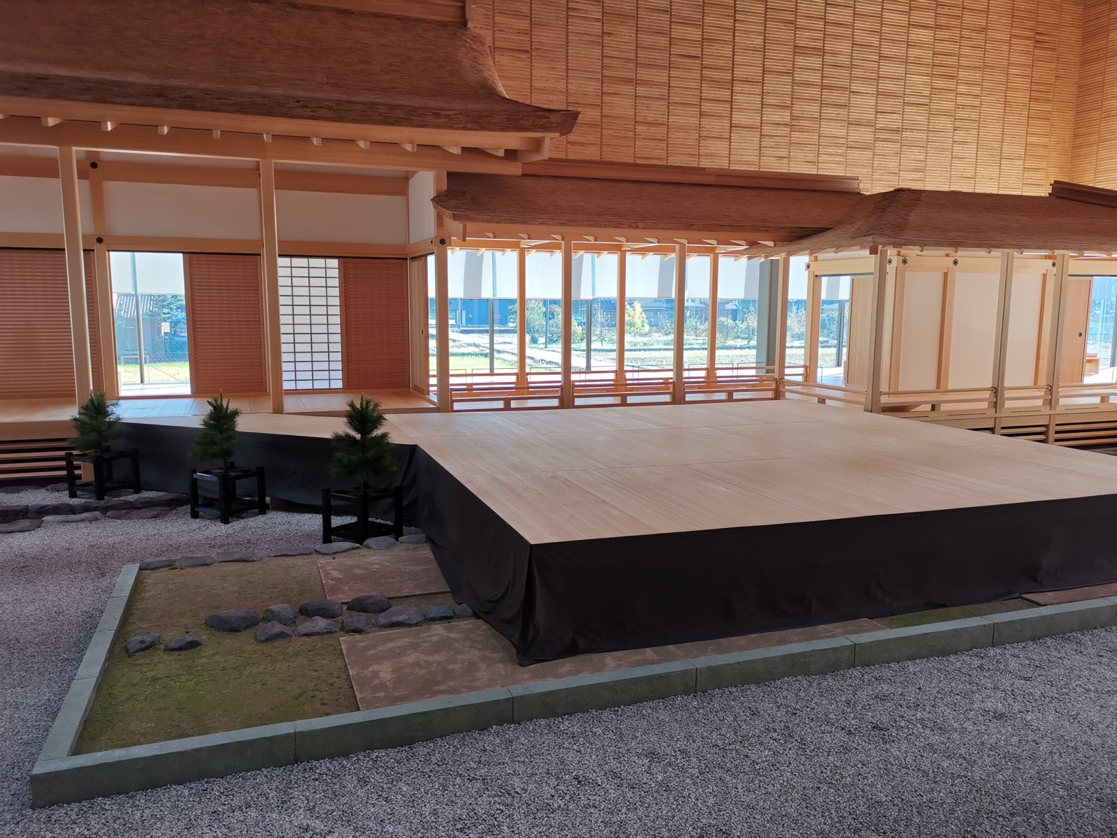 再現された会所