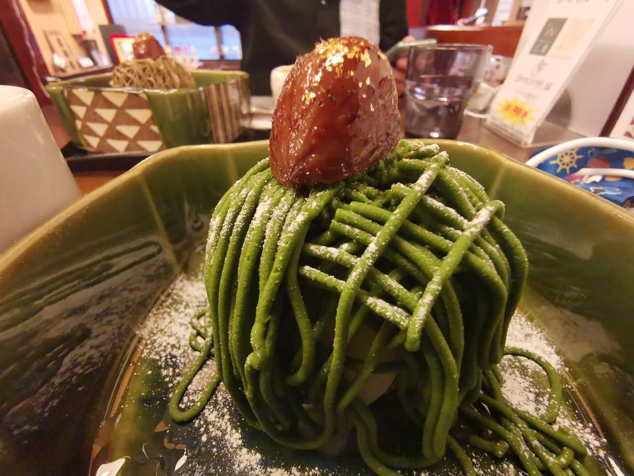 抹茶のモンブラン