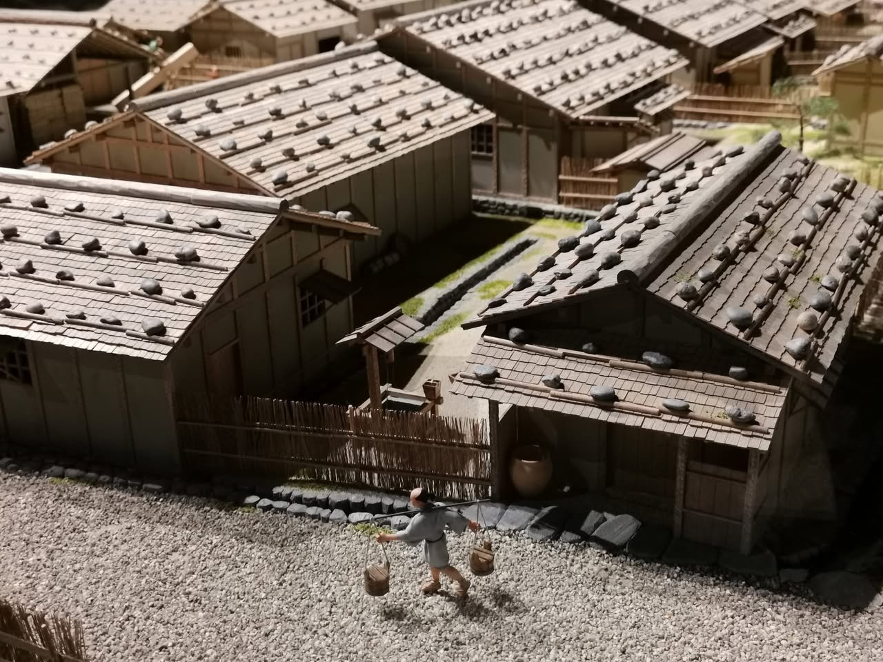 城下町の模型
