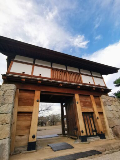 松代城　城門