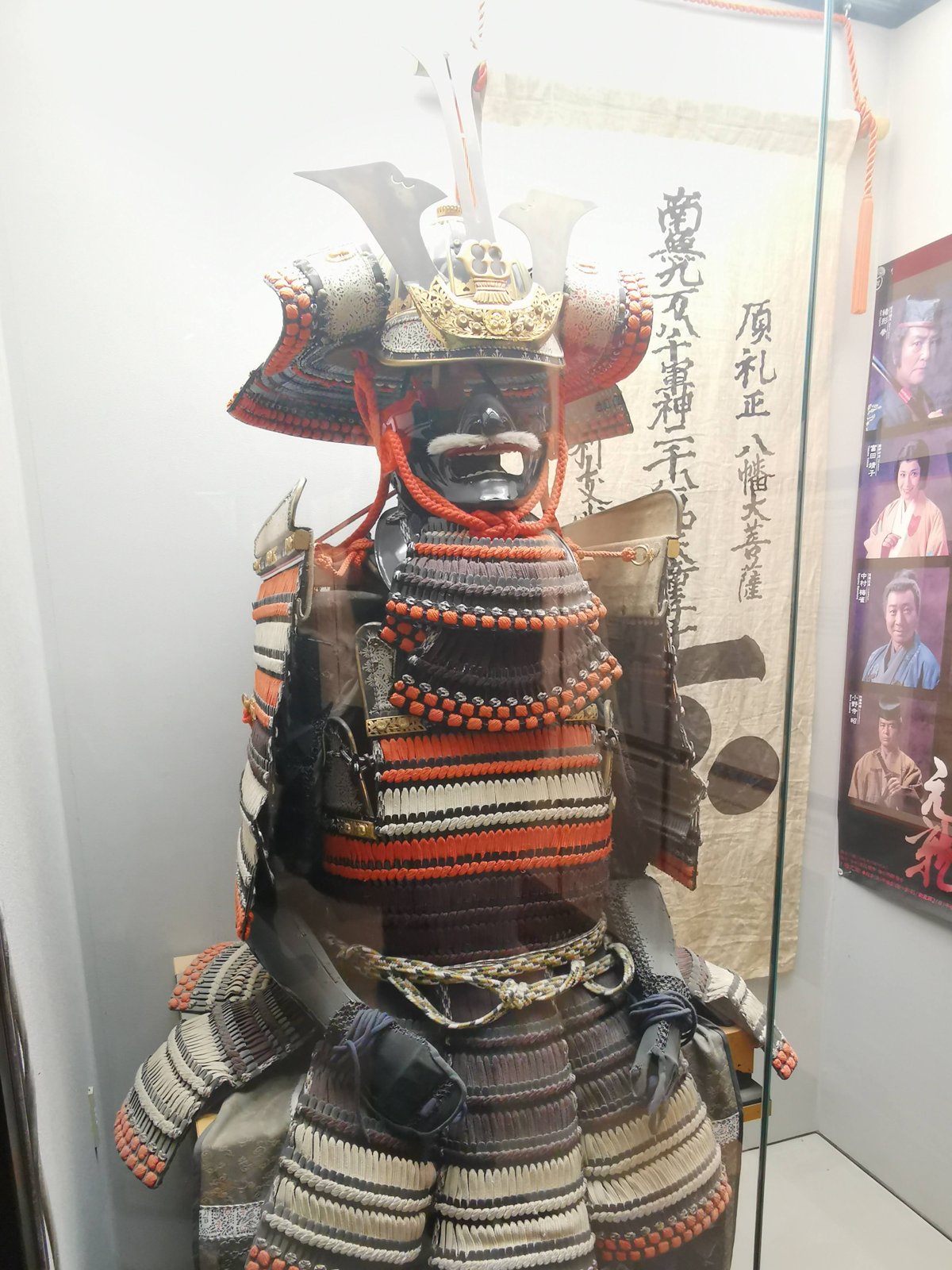 天守の中の甲冑