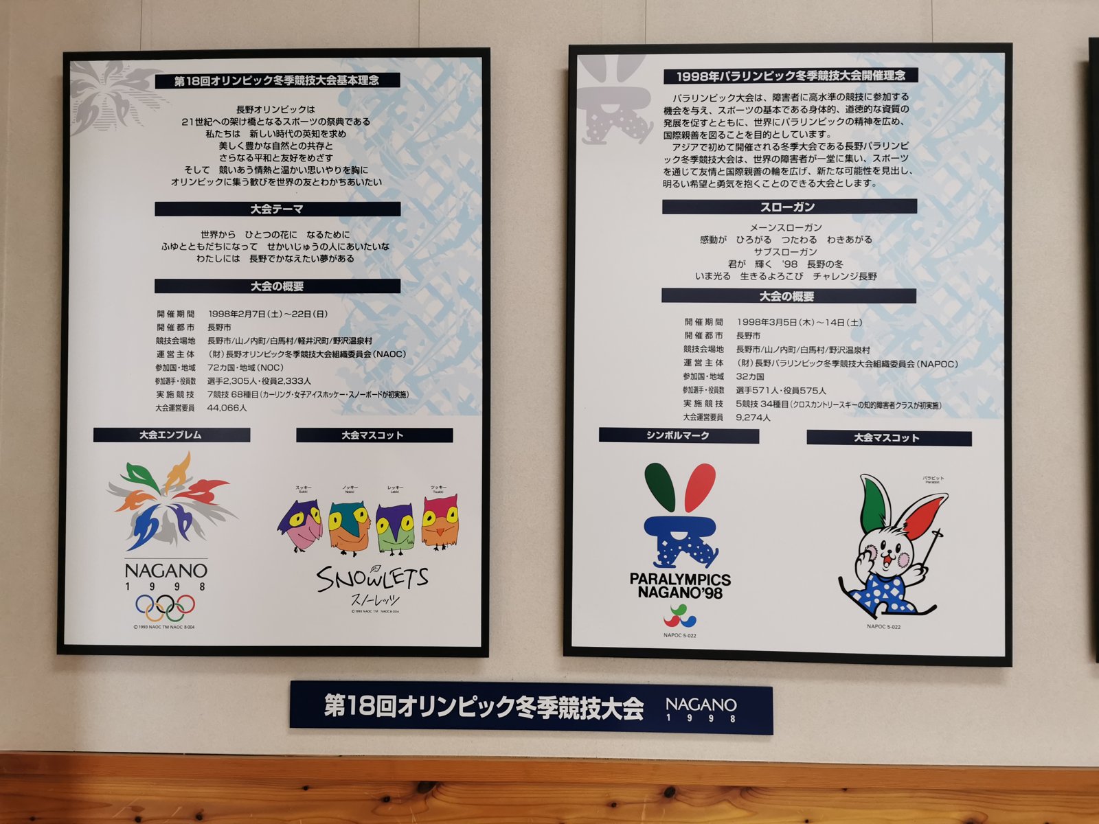 オリンピックとパラリンピックの案内