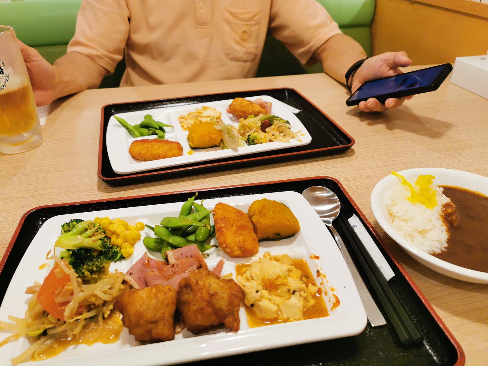ホテルの夕食