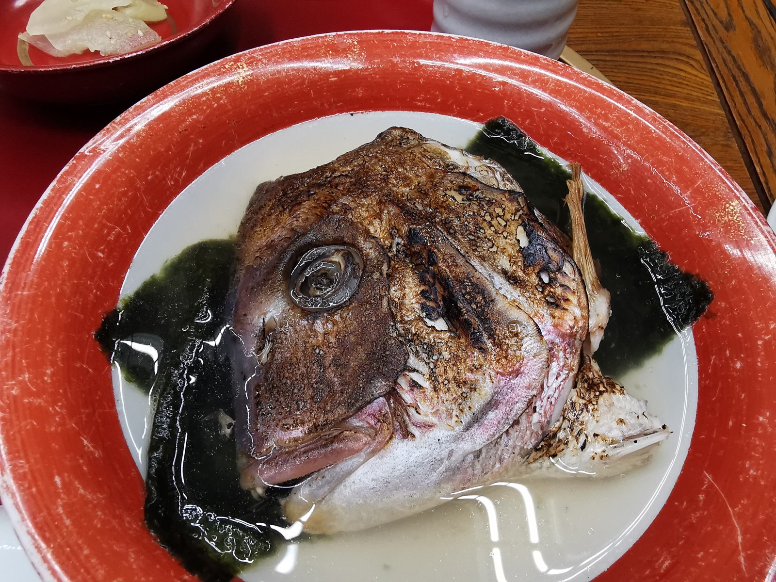 鯛の頭のお吸いもの