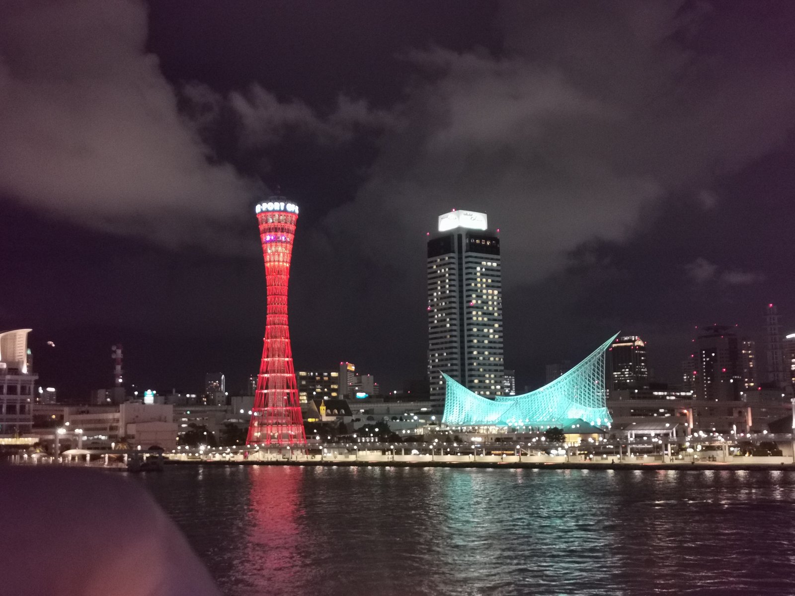 ポートタワーの夜景